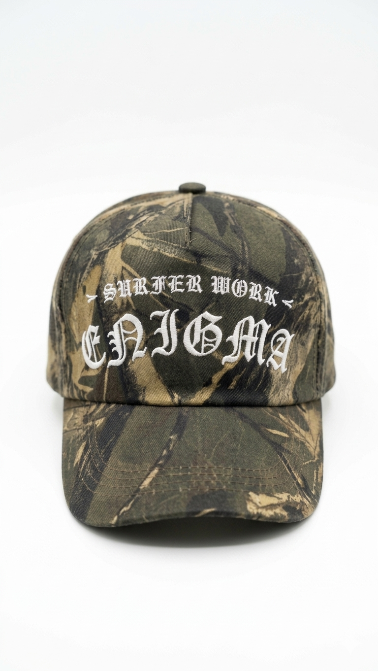 Camo Velcro Hat
